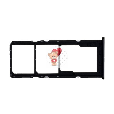 Лоток SIM для Samsung A225F Galaxy A22 (черный)