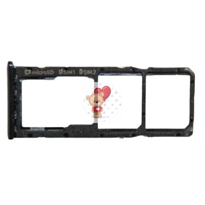Лоток SIM для Samsung A307F Galaxy A30s (черный)