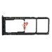 Лоток SIM для Samsung A307F Galaxy A30s (черный)
