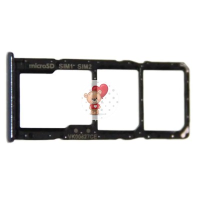 Лоток SIM для Samsung A515F Galaxy A51/Samsung A715F Galaxy A71 (черный)
