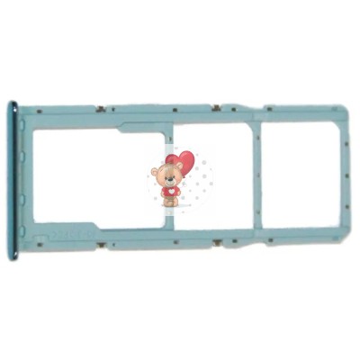 Лоток SIM для Samsung A515F Galaxy A51/Samsung A715F Galaxy A71 (голубой)