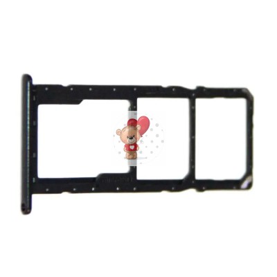 Лоток SIM для Samsung M115F Galaxy M11 (черный)