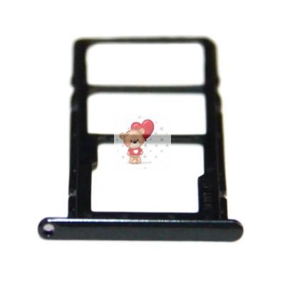 Лоток SIM для Samsung M115F Galaxy M11 (черный)