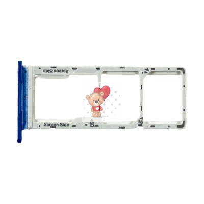 Лоток SIM для Tecno POP 7 Голубой