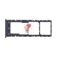 Лоток SIM для Tecno Pova 2 (LE7n) (черный) Лоток SIM для Tecno Pova 2 (LE7n) (черный)