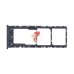 Лоток SIM для Tecno Pova 2 (LE7n) (черный)