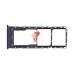 Лоток SIM для Tecno Pova 2 (LE7n) (черный)