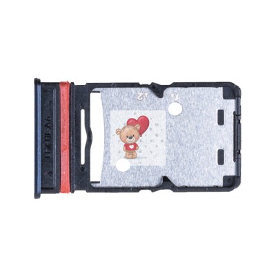 Лоток SIM для Tecno Pova 3 (LF7n) (черный)