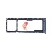 Лоток SIM для Tecno Spark 7 (KF6n) (черный)