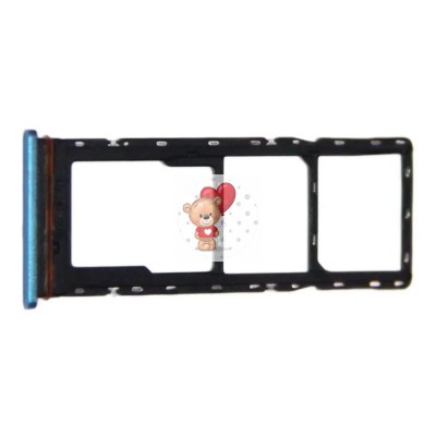 Лоток SIM для Tecno Spark 8C (KG5n) (бирюзовый)
