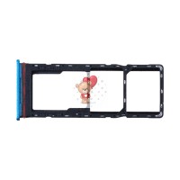 Лоток SIM для Tecno Spark 6 Go (KE5) (синий) Лоток SIM для Tecno Spark 6 Go (KE5) (синий)