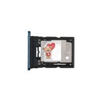 Лоток SIM для Xiaomi Mi 11 Lite (голубой) Лоток SIM для Xiaomi Mi 11 Lite (голубой)