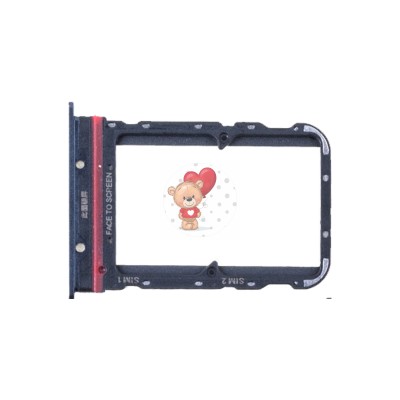 Лоток SIM для Xiaomi Mi Note 10 Lite (черный)