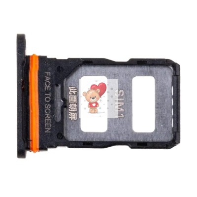 Лоток SIM для Xiaomi Poco X5 Pro 5G (черный)