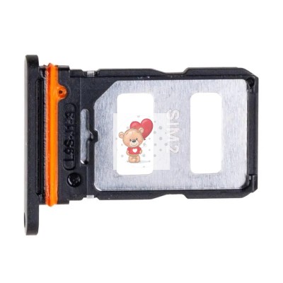 Лоток SIM для Xiaomi Poco X5 Pro 5G (черный)