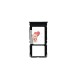 Лоток SIM для Xiaomi Redmi 12 4G (черный)