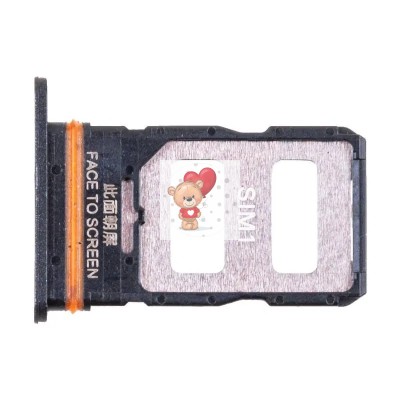 Лоток SIM для Xiaomi Redmi Note 12 Pro 5G (черный)