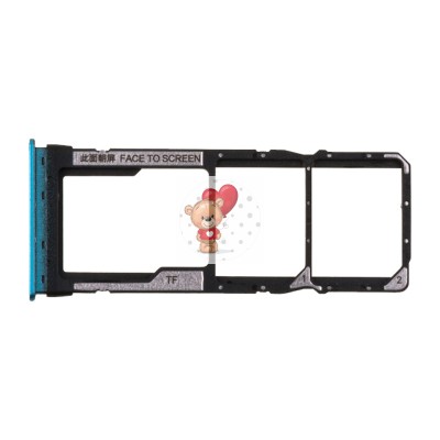 Лоток SIM для Xiaomi Redmi Note 9 (зеленый)