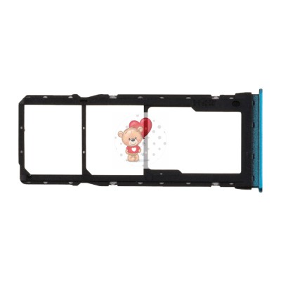Лоток SIM для Xiaomi Redmi Note 9 (зеленый)