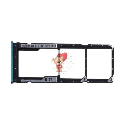 Лоток SIM для Xiaomi Redmi Note 9S/Xiaomi Redmi Note 9 Pro (зеленый)