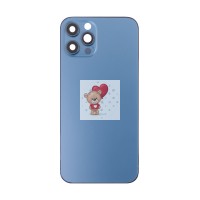 Корпус для Apple iPhone 12 (1 Sim) Синий - Премиум Корпус для Apple iPhone 12 (1 Sim) Синий - Премиум