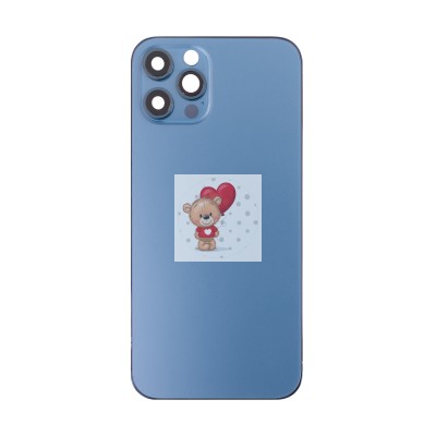 Корпус для Apple iPhone 12 (1 Sim) Синий - Премиум