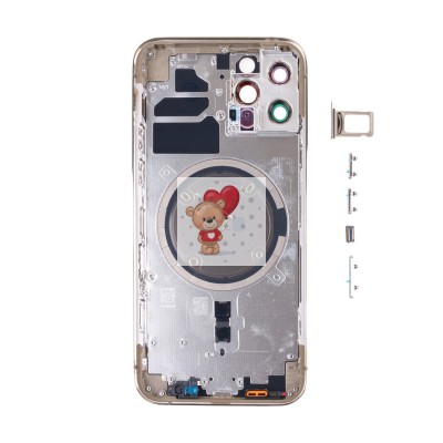 Корпус для Apple iPhone 12 Pro (1 Sim) Золото - Премиум Корпус для Apple iPhone 12 Pro (1 Sim) Золото - Премиум
