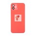 Корпус для Apple iPhone 12 (1 Sim) Красный - Премиум
