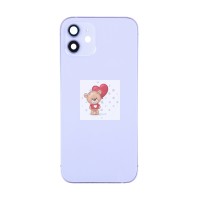 Корпус для Apple iPhone 12 (1 Sim) Фиолетовый - Премиум