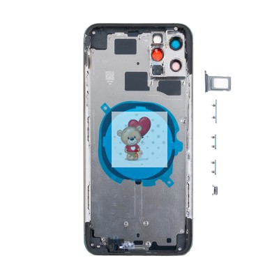 Корпус для Apple iPhone 11 Pro Max (1 Sim) Серый - Премиум Корпус для Apple iPhone 11 Pro Max (1 Sim) Серый - Премиум