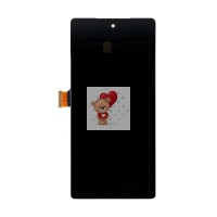 Дисплей для Google Pixel 6a с тачскрином (черный) - (OLED)