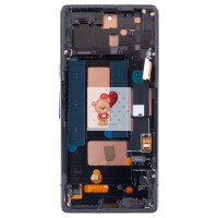 Дисплей для Google Pixel 7a (GHL1X) модуль с рамкой Черный - (OLED)