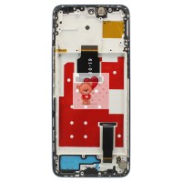 Дисплей для Huawei Honor X8a (CRT-LX1/CRT-NX1) модуль с рамкой Серебро - OR