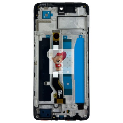 Дисплей для Infinix Hot 40 Pro (X6837) модуль с рамкой Черный - OR