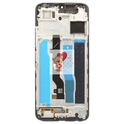 Дисплей для Infinix Note 30i X6716 модуль с рамкой Черный - (OLED)