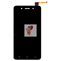 Дисплей для Itel A17 с тачскрином Черный - Оптима