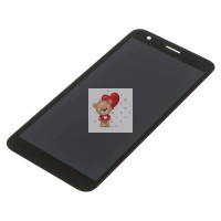 Дисплей для Itel A27 с тачскрином Черный - Оптима