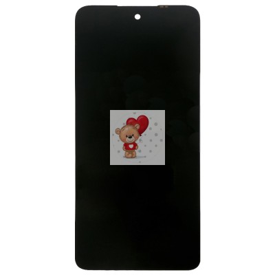 Дисплей для Motorola Moto G55 в сборе с тачскрином Черный - OR