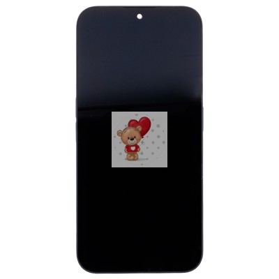 Дисплей для Nothing Phone 2a (A142) модуль с рамкой Черный - OR