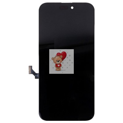 Дисплей для iPhone 15 Plus (A3094) в сборе с тачскрином Черный - (In-Cell)