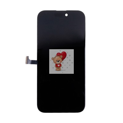 Дисплей для iPhone 15 Pro A3102 в сборе с тачскрином Черный - (FOG)