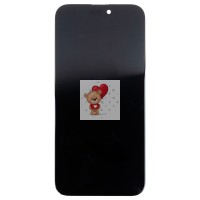 Дисплей для Apple iPhone 15 Pro Max (A3106) в сборе с тачскрином Черный - DD (Soft OLED, Full HD, 120 Гц) (площадка под IC)