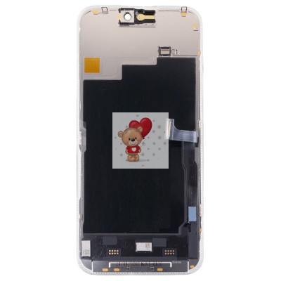 Дисплей для Apple iPhone 15 Pro Max (A3106) в сборе с тачскрином Черный - (Hard OLED) Стандарт (площадка под IC)