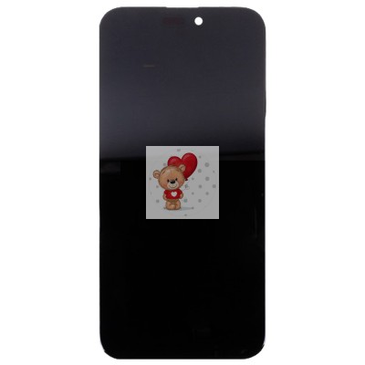 Дисплей для Apple iPhone 15 Pro Max (A3106) в сборе с тачскрином Черный - JCID (Soft OLED, Full HD, 120 Гц) (с верификацией = с привязкой без ошибки)