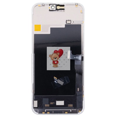 Дисплей для Apple iPhone 15 Pro Max (A3106) в сборе с тачскрином Черный - JCID (Soft OLED, Full HD, 120 Гц) (с верификацией = с привязкой без ошибки)