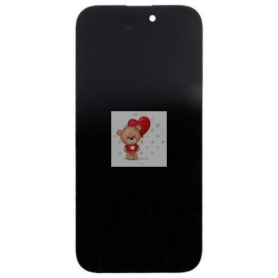Дисплей для Apple iPhone 16 (A3287) в сборе с тачскрином Черный - DD (Soft OLED, Full HD) (площадка под IC)
