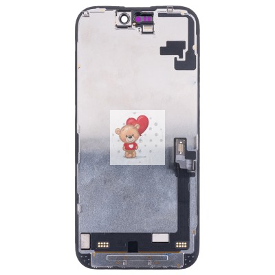 Дисплей для iPhone 16 с тачскрином Черный - (Soft OLED) (площадка под IC) Дисплей для iPhone 16 с тачскрином Черный - (Soft OLED) (площадка под IC)