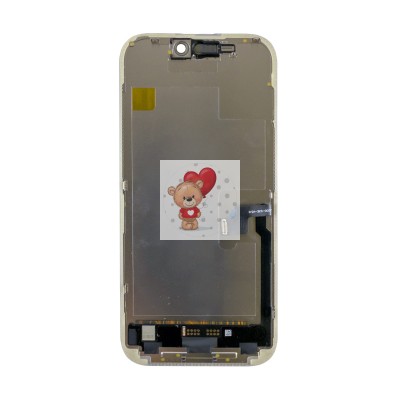 Дисплей для iPhone 16 Pro (A3293) в сборе с тачскрином Черный - (Hard OLED) (площадка под IC)