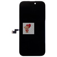 Дисплей для Apple iPhone 16 Pro (A3293) в сборе с тачскрином Черный - OR100 (rev. LG)