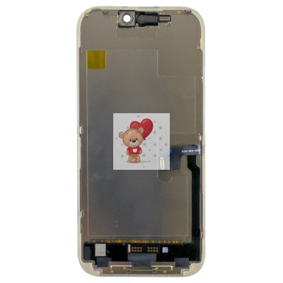 Дисплей для Apple iPhone 16 Pro (A3293) в сборе с тачскрином Черный - (Soft OLED, 120 Гц) (площадка под IC)